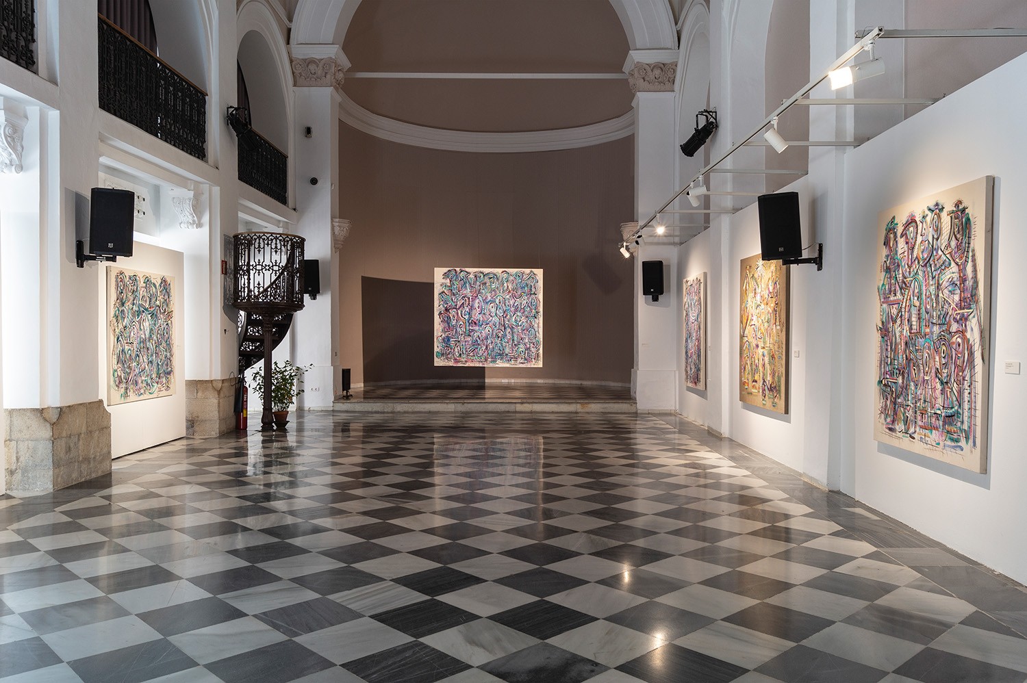 Miguel Sainz Ojeda’s ‘Estación infinita’, at the Centro Cultural Baños Árabes